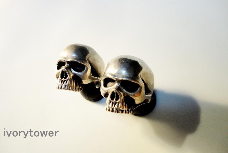 スカルリング VER.5 ”BIGGER”改 VER.6風: ivorytowerジュエリー